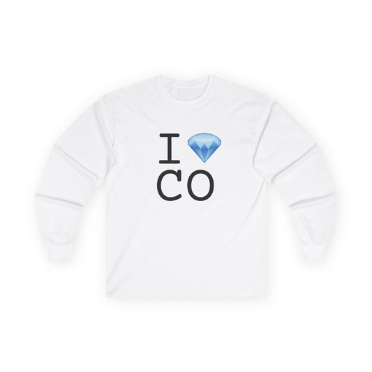 "I Diamond Colorado" Long Sleeve Shirt