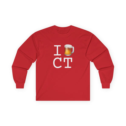 "I Beer Connecticut" Long Sleeve Shirt