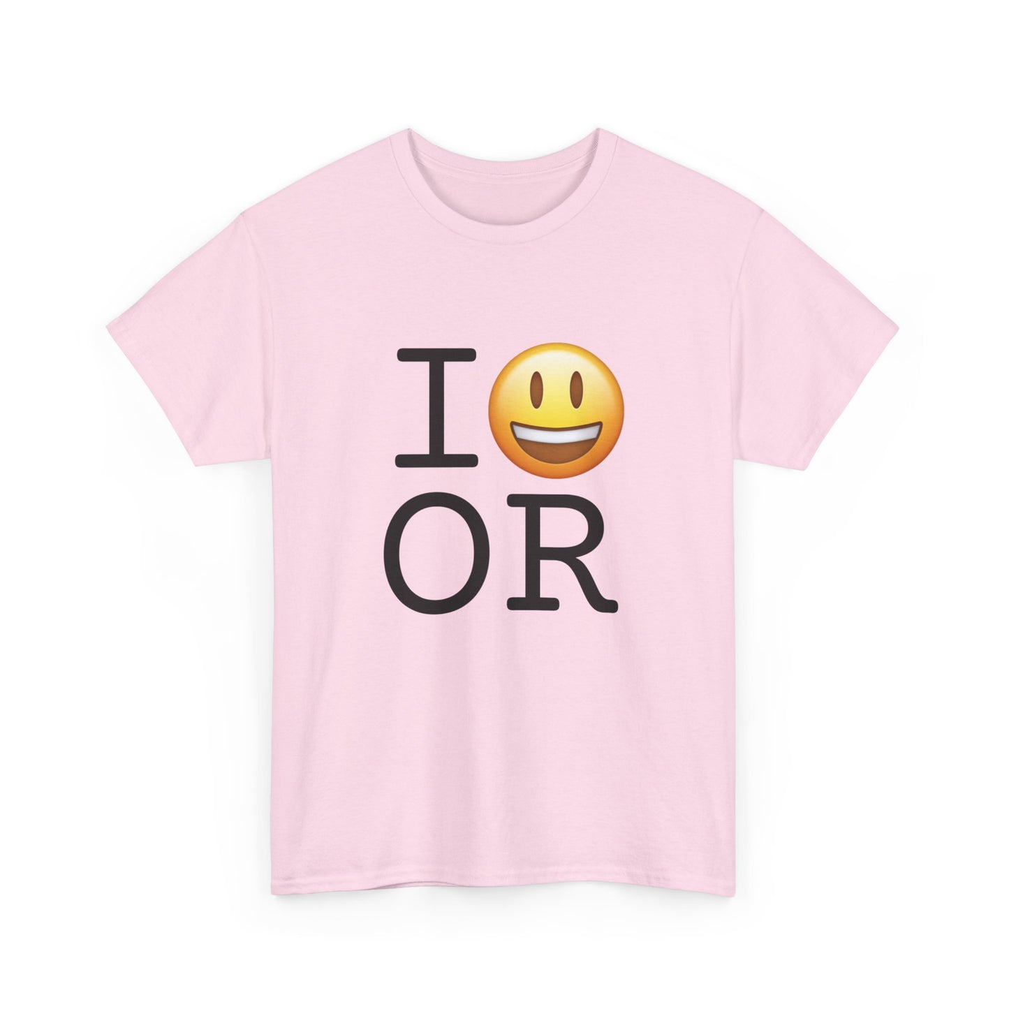 "I'm Happy about Oregon" Tee