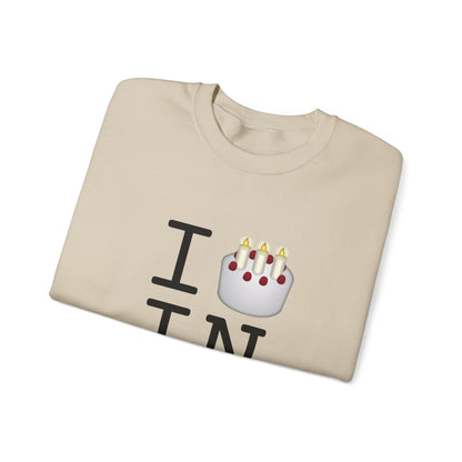 "I Birthday Cake Indiana" Sweatshirt