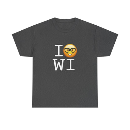 "I'm a Nerd about Wisconsin" Tee