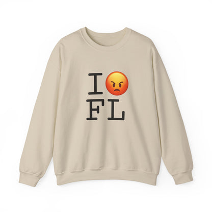 "I'm Angry about Florida" Sweatshirt