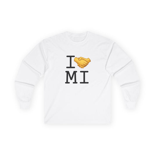 "I Have an Arrangement with Michigan" Long Sleeve Shirt