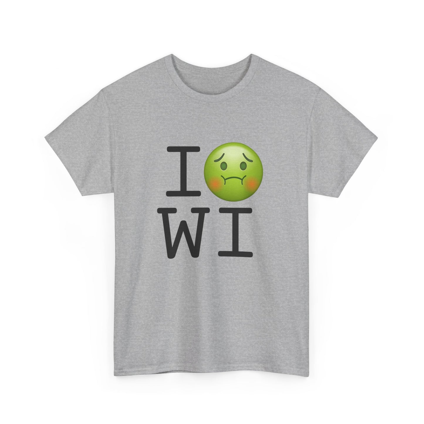 "I'm Nauseous about Wisconsin" Tee