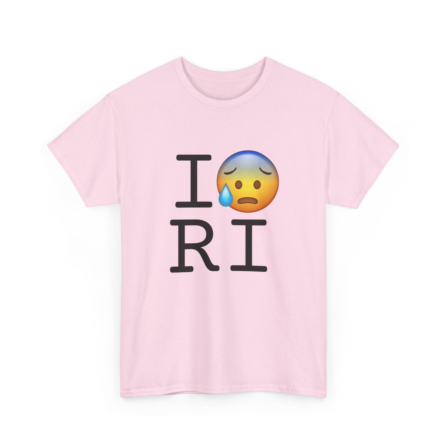 "I'm Anxiously Sweating in Rhode Island" Tee