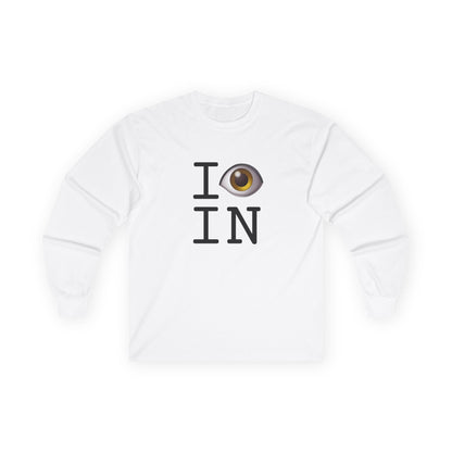"I See (Eye) Indiana" Long Sleeve Shirt