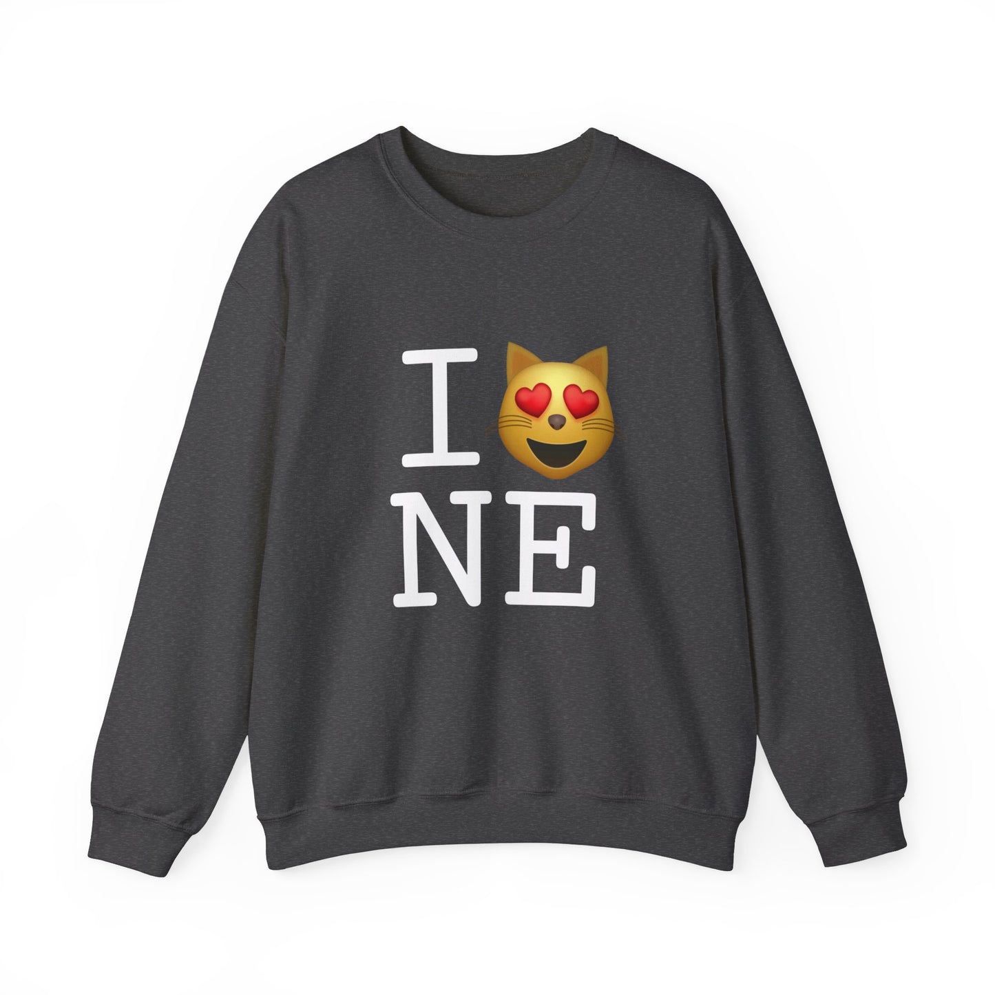 "I'm a Cat that Loves Nebraska" Sweatshirt