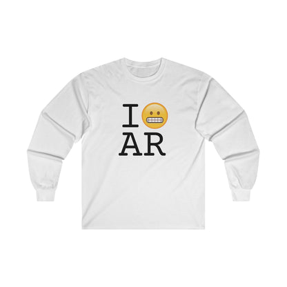 "I Grimace About Arkansas" Long Sleeve Shirt