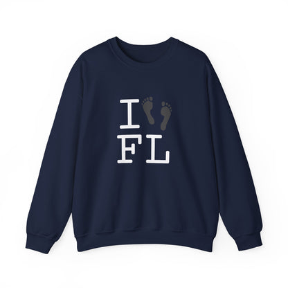 "I leave Footsteps in Florida" Sweatshirt