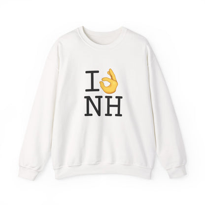 "I'm OK with New Hampshire" Sweatshirt