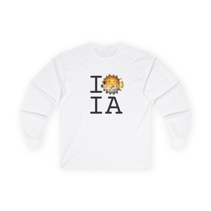 "I Blowfish in Iowa" Long Sleeve Shirt