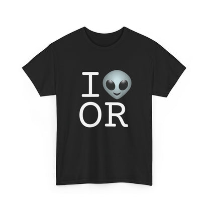 "I Feel Alien in Oregon" Tee