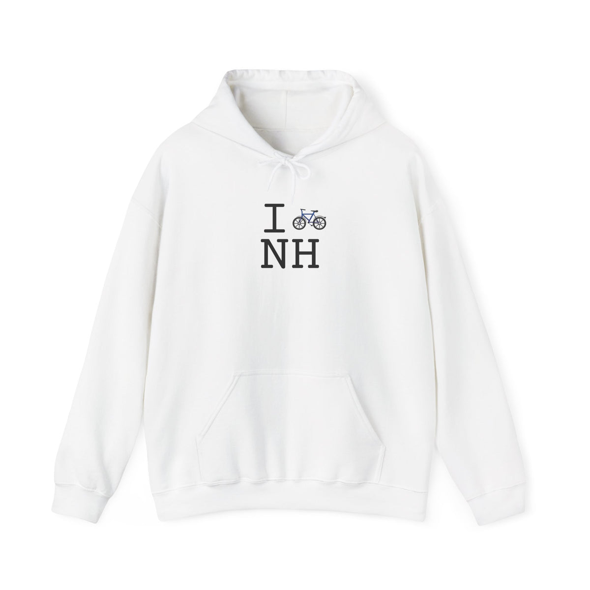 "I Bicycle New Hampshire" Hoodie