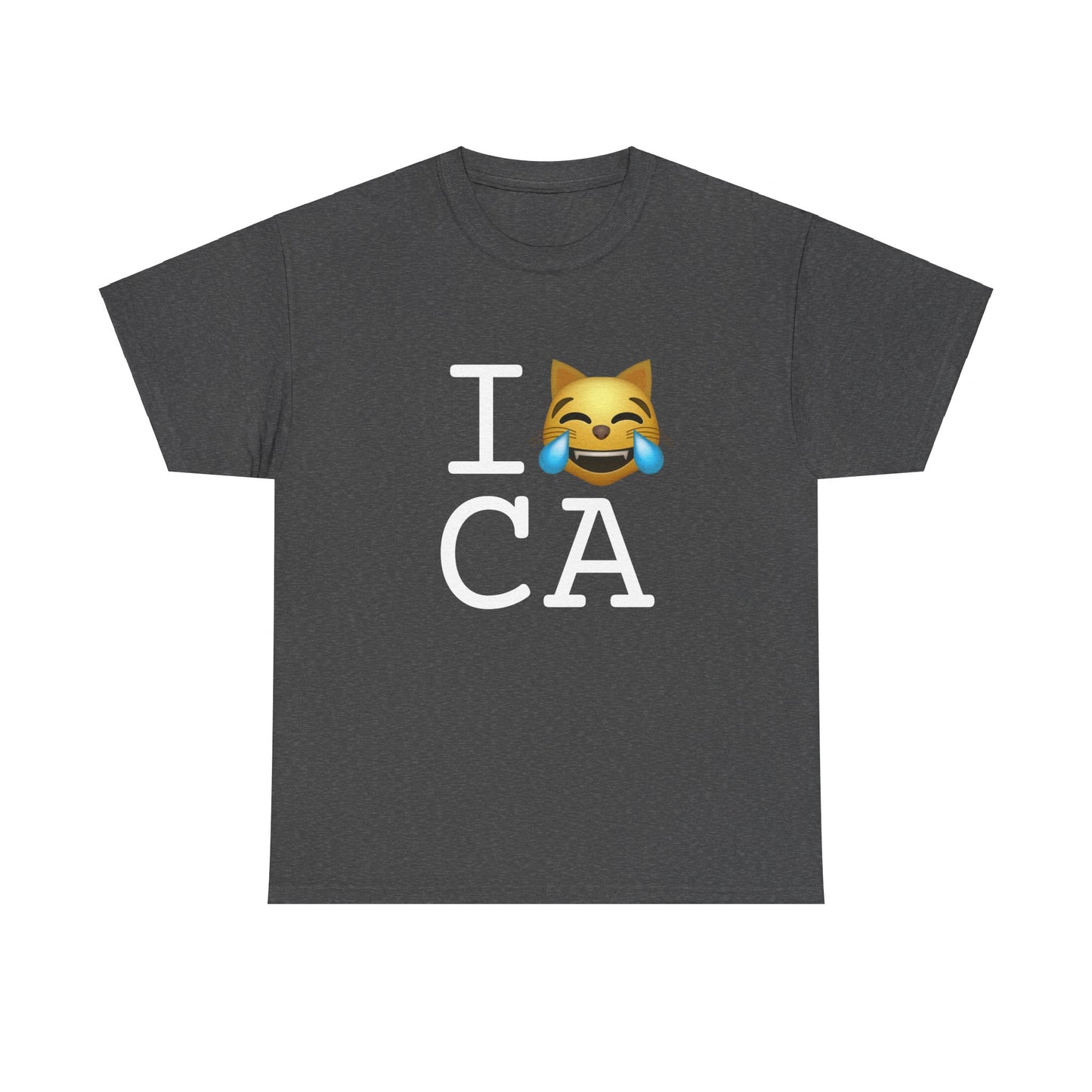 "I'm Laughing like a Cat at California" Tee