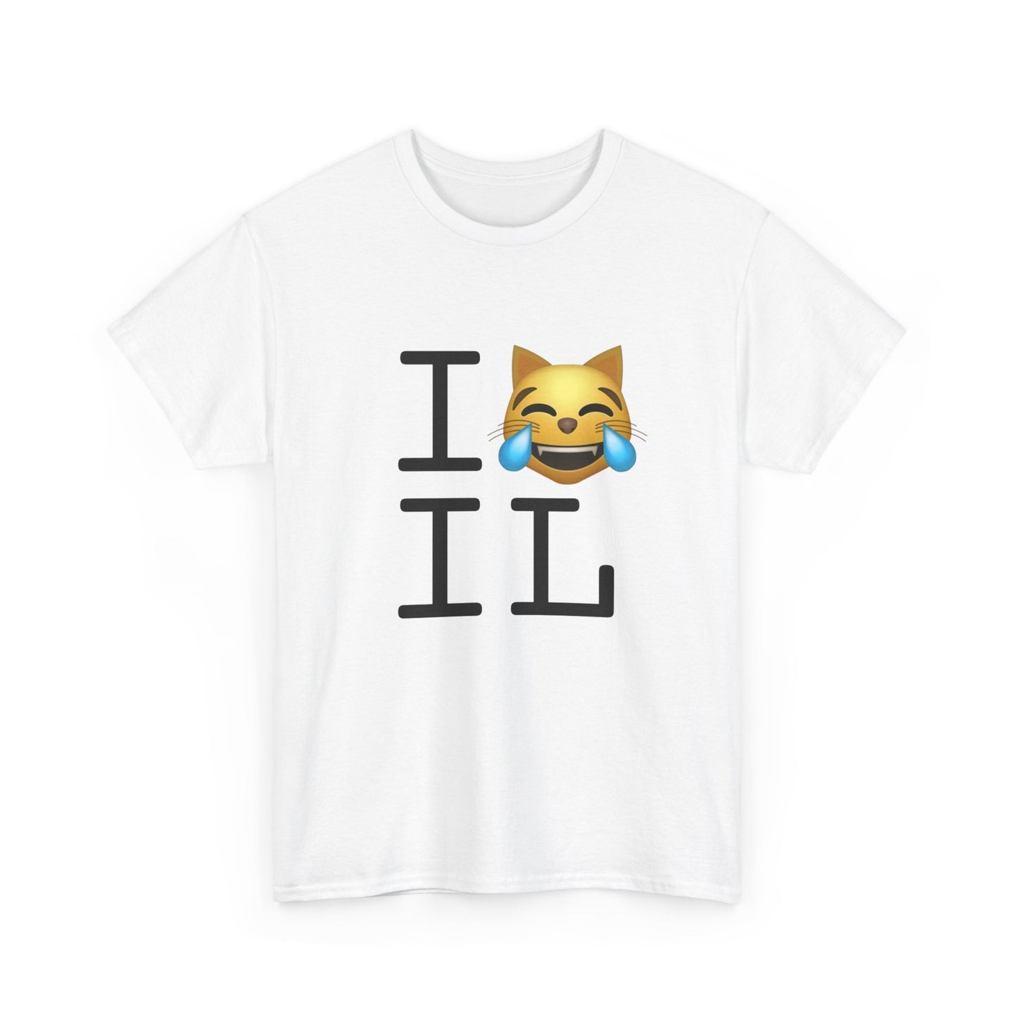 "I'm Laughing like a Cat at Illinois" Tee