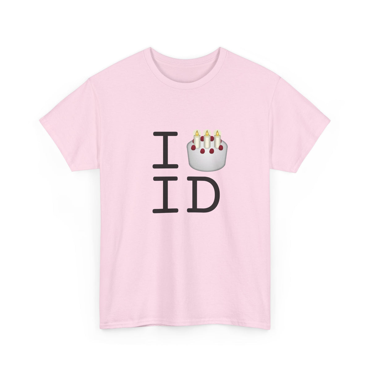 "I Birthday Cake Idaho" Tee