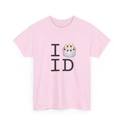 "I Birthday Cake Idaho" Tee