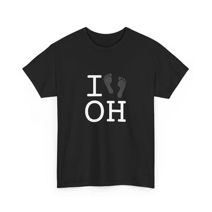 "I leave Footsteps in Ohio" Tee