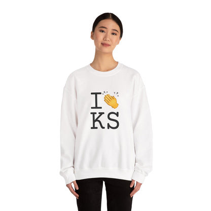 "I Applaud Kansas" Sweatshirt
