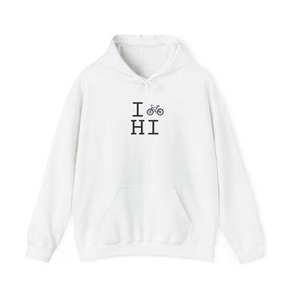 "I Bicycle Hawaii" Hoodie