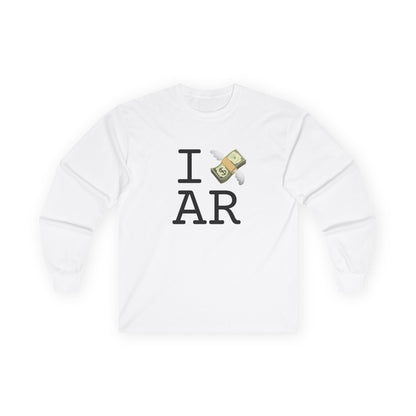 "I Lose Money in Arkansas" Long Sleeve Shirt