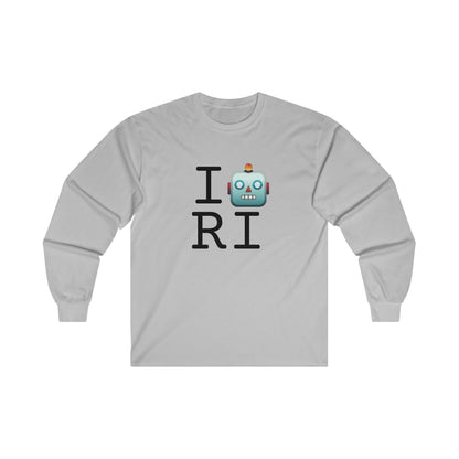 "I'm a Robot in Rhode Island" Long Sleeve Shirt