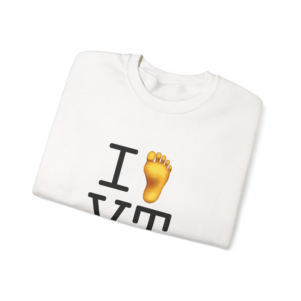 "I Foot Vermont" Sweatshirt