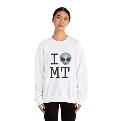 "I Feel Alien in Montana" Sweatshirt