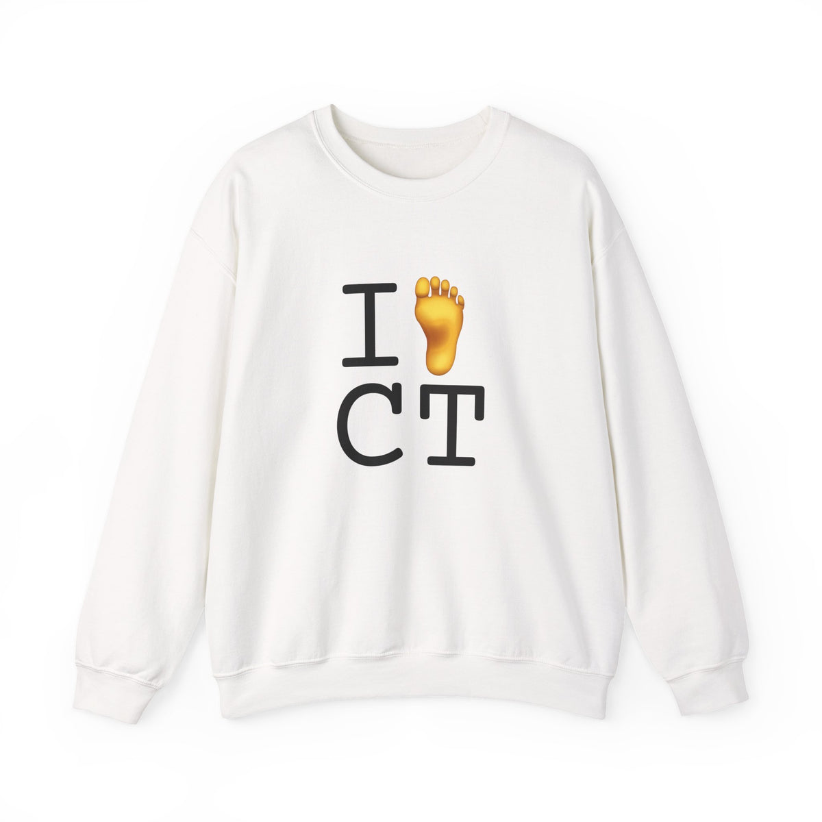 "I Foot Connecticut" Sweatshirt