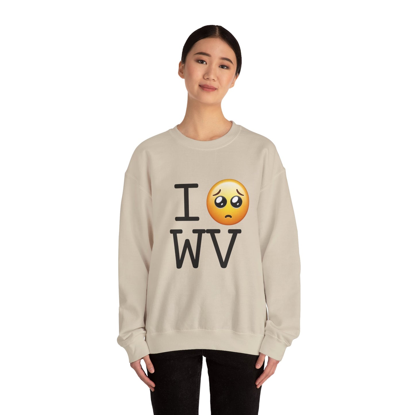"I'm Begging about West Virginia" Sweatshirt