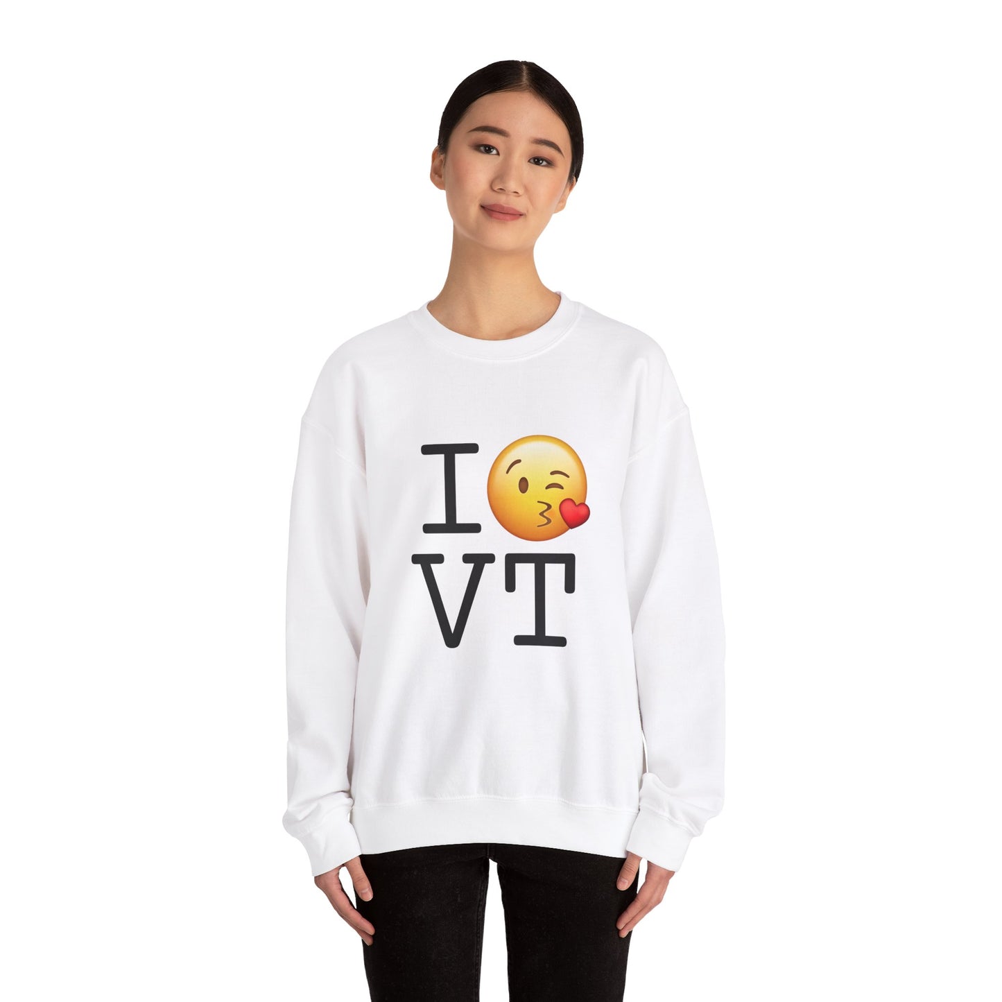 "I Blow a Kiss at Vermont" Sweatshirt