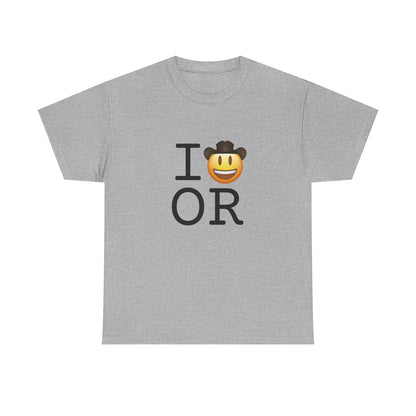 "I'm a Cowboy or Cowgirl in Oregon" Tee