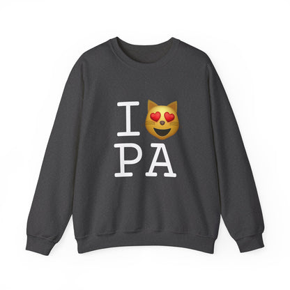 "I'm a Cat that Loves Pennsylvania" Sweatshirt