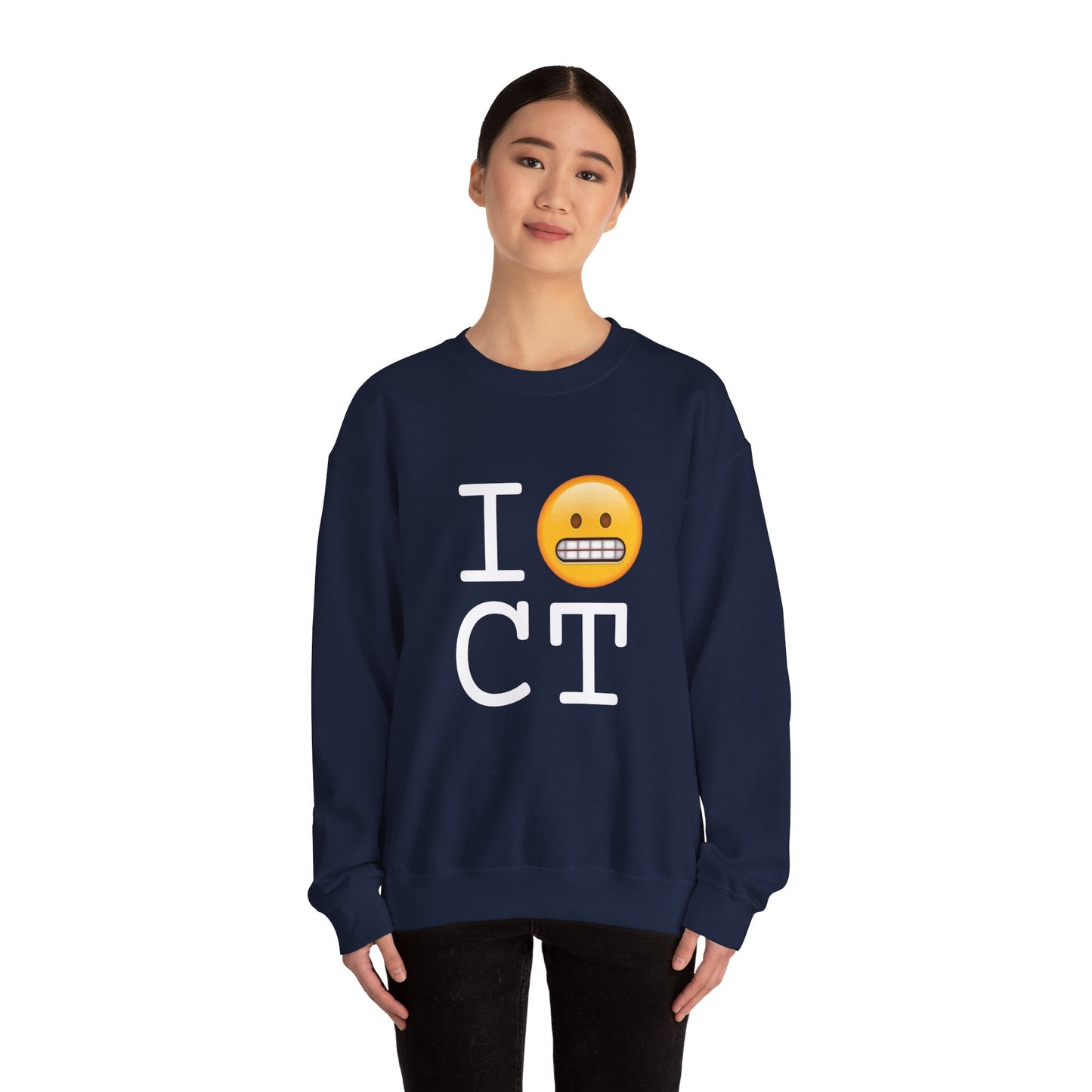 "I Grimace About Connecticut" Sweatshirt