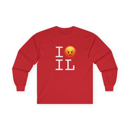"I'm Angry about Illinois" Long Sleeve Shirt