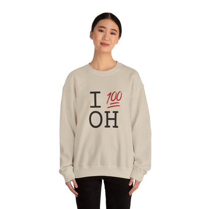 "I Keep it 100 in Ohio" Sweatshirt