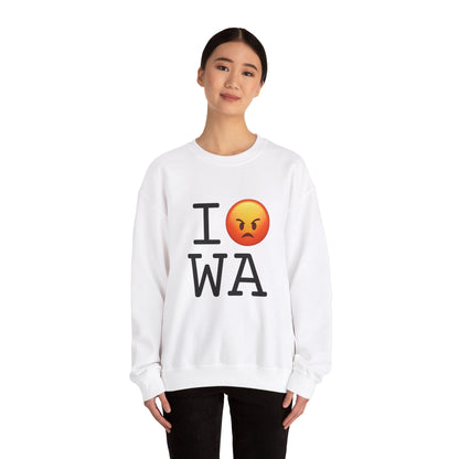 "I'm Angry about Washington" Sweatshirt