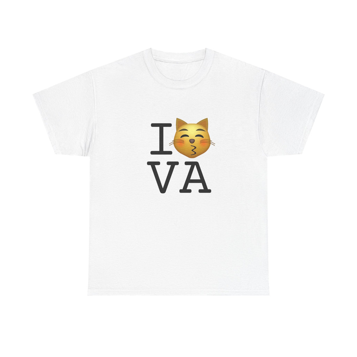 "I'm a Kissing Cat toward Virginia" Tee