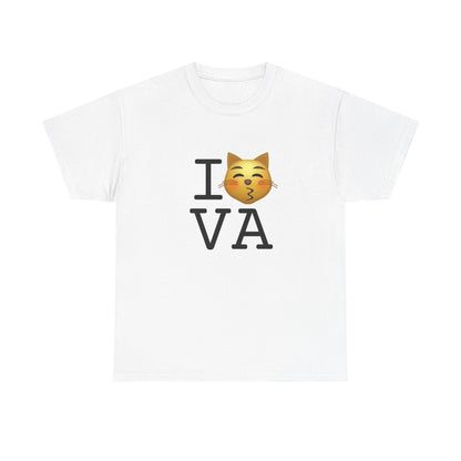 "I'm a Kissing Cat toward Virginia" Tee