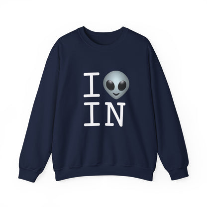 "I Feel Alien in Indiana" Sweatshirt