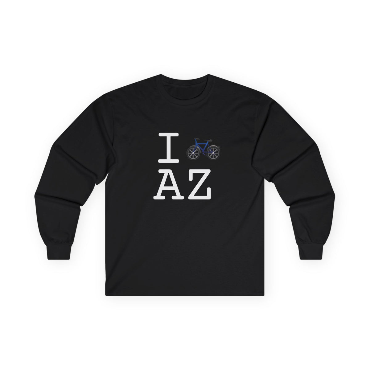 "I Bicycle Arizona" Long Sleeve Shirt