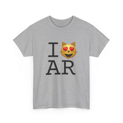 "I'm a Cat that Loves Arkansas" Tee