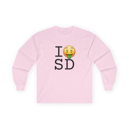 "I Get Rich in South Dakota" Long Sleeve Shirt
