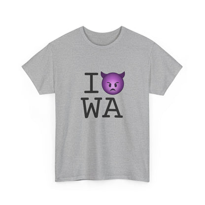 "I'm an Angry Devil about Washington" Tee