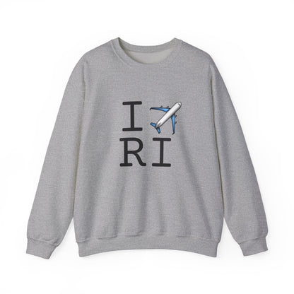 "I Fly Over Rhode Island" Sweatshirt