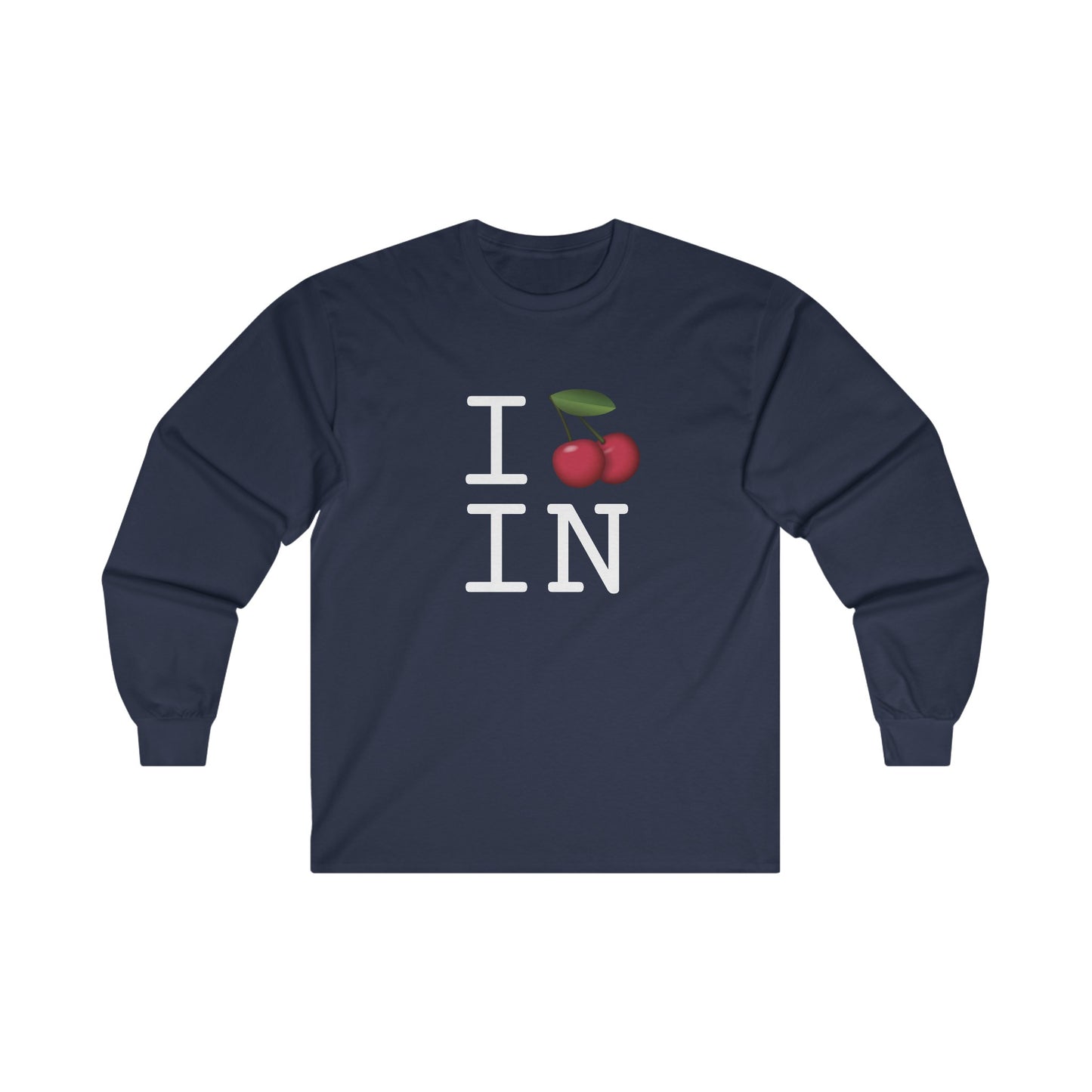 "I Cherry Indiana" Long Sleeve Shirt