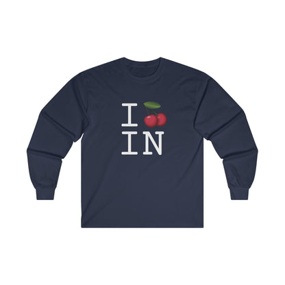 "I Cherry Indiana" Long Sleeve Shirt