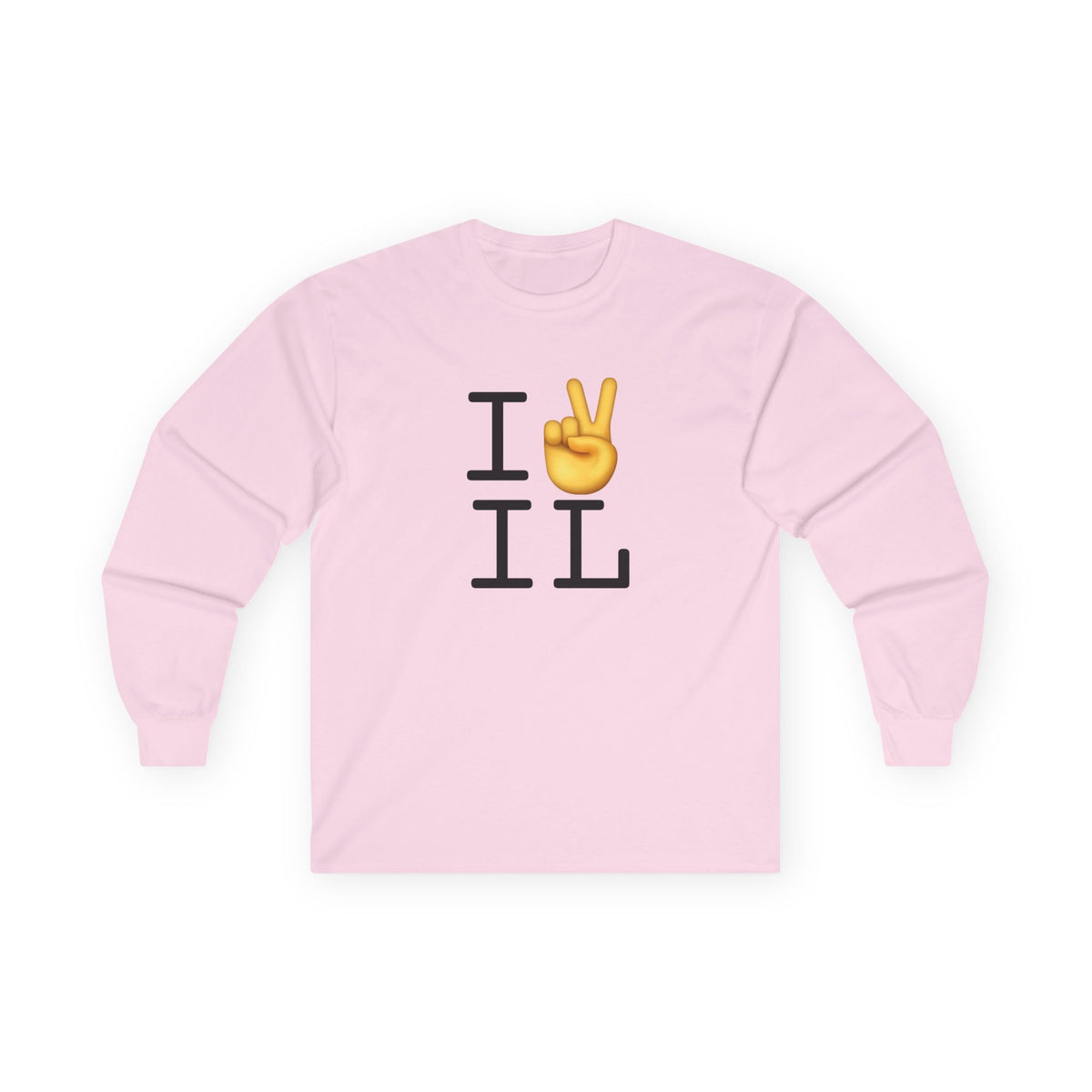 "I Show Peace to Illinois" Long Sleeve Shirt