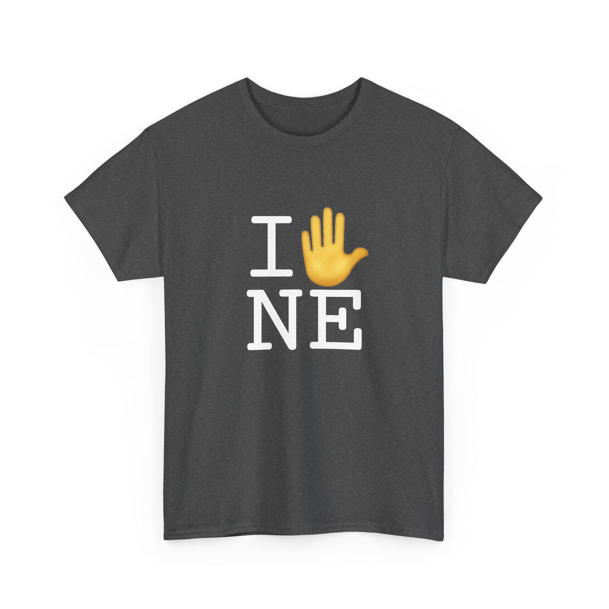 "I Stop (Raised Hand) Nebraska" Tee