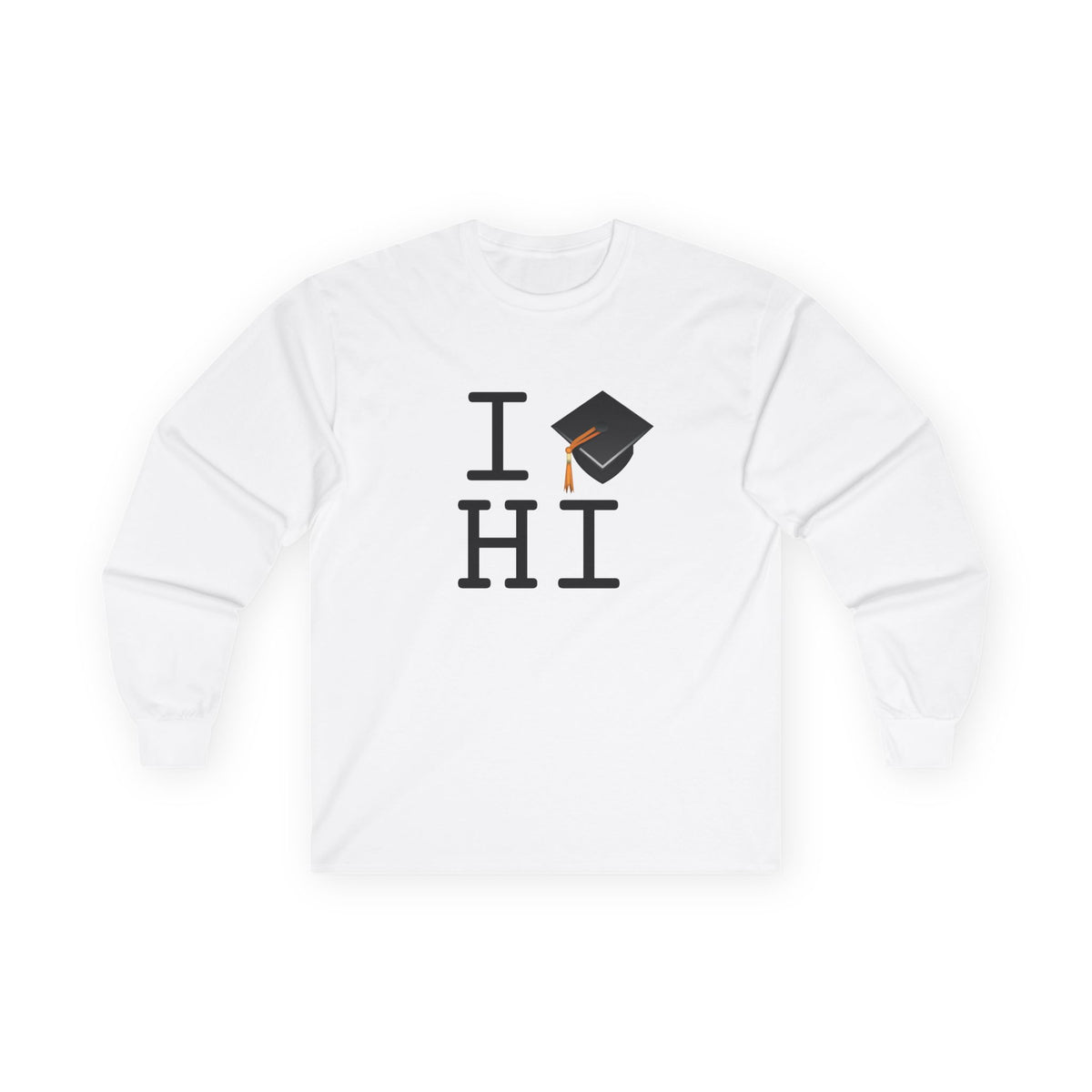 "I Graduate Hawaii" Long Sleeve Shirt